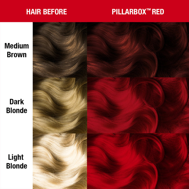Manic Panic High Voltage Classic Cream Formula Pillarbox Red, semi-permanente haarverf, foto 3 van 5