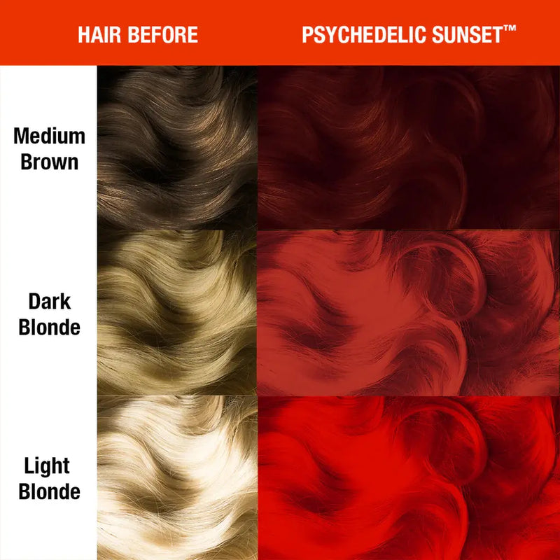 Manic Panic Psychedelic Sunset Hair Color