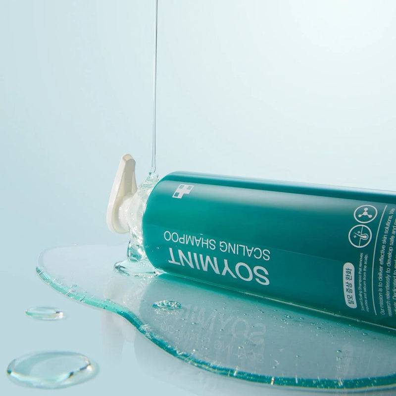 Medicube Soymint Scaling Shampoo, shampoo voor roos en vette hoofdhuid