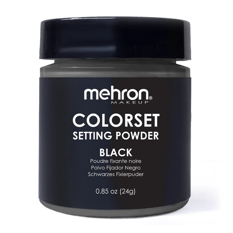 Mehron Makeup Colorset Setting Powder Black