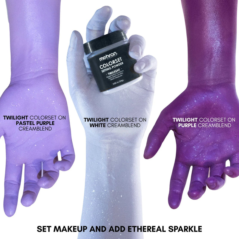 Mehron Makeup Colorset Setting Powder Twilight