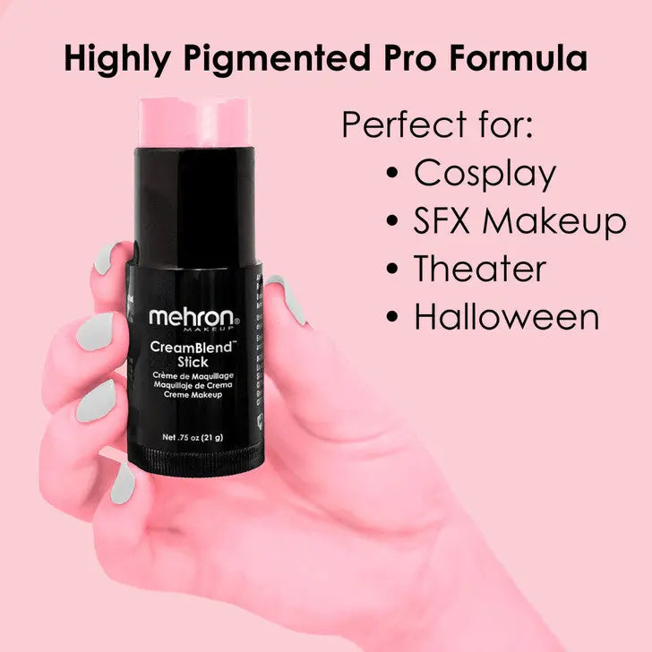 Mehron Makeup CreamBlend Stick Pastel Pink
