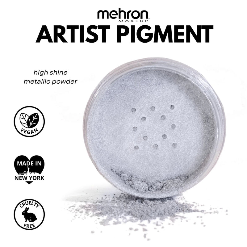 Mehron Makeup Mehron Artist Pigment Metallic Fx Silver