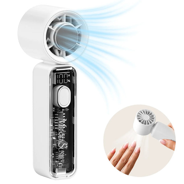 MelodySusie P-ARTF13 Mini Nail Fan White