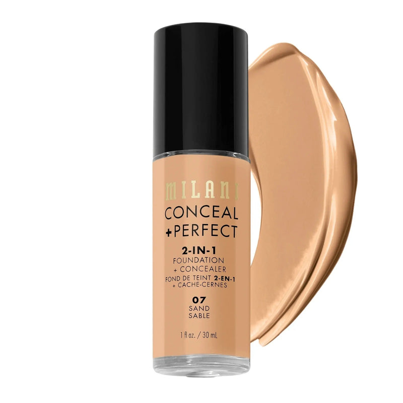 2-in-1 Foundation and Concealer 07 Sand