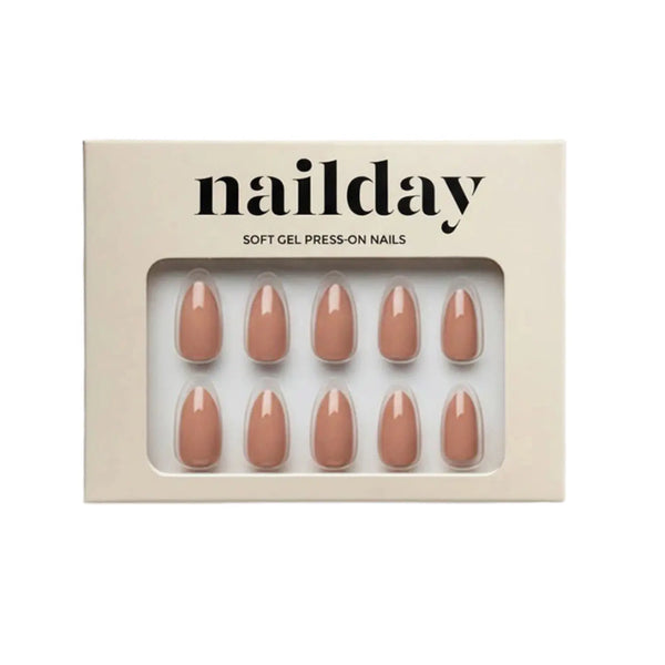 Nailday Soft Gel Press-On Nails Toffee