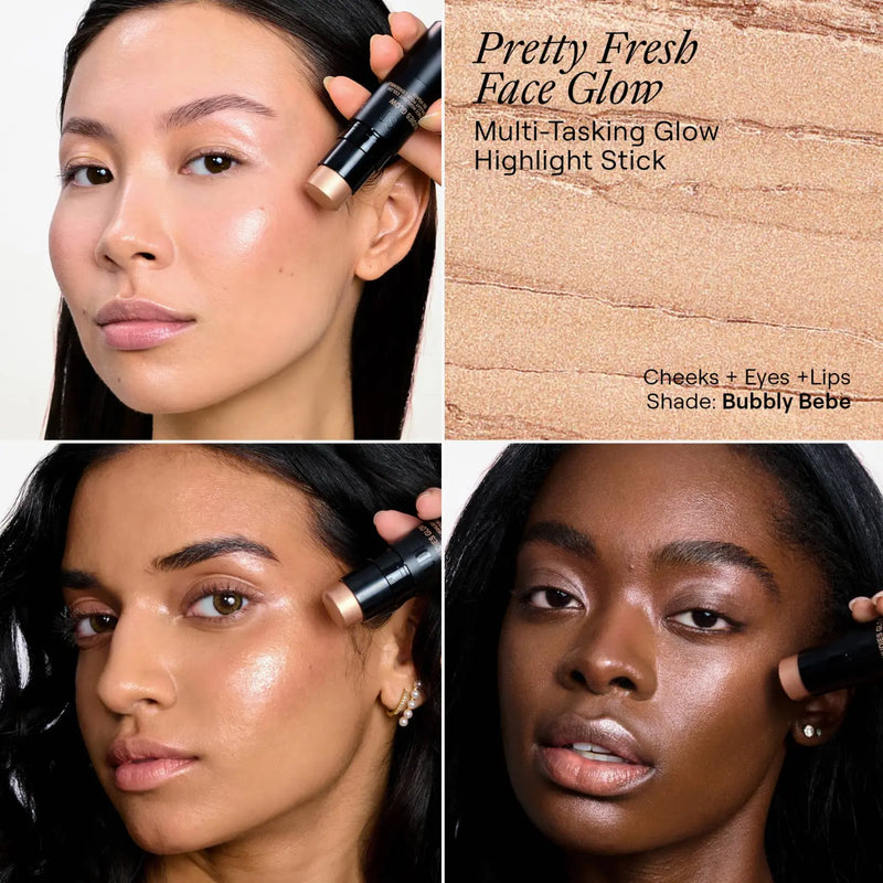 Nudestix Nudies Glow Highlighter Stick Bubbly Bebe