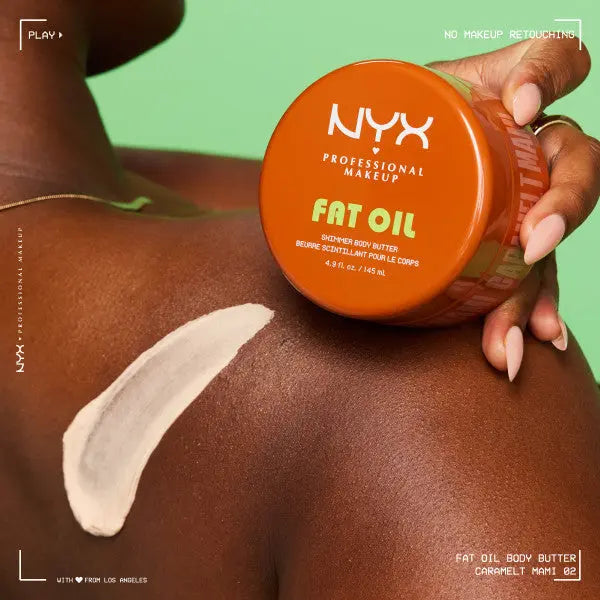 NYX Professional Makeup Fat Oil Caramelt Mami Body Butter Mini