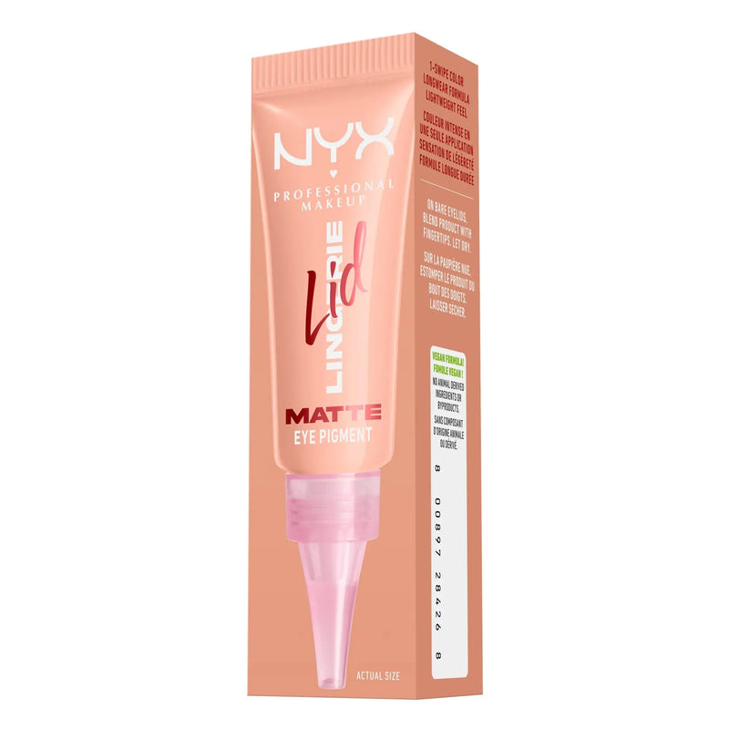 NYX Professional Makeup Lid Lingerie Cream Eye Pigment 02 In Nude Endo