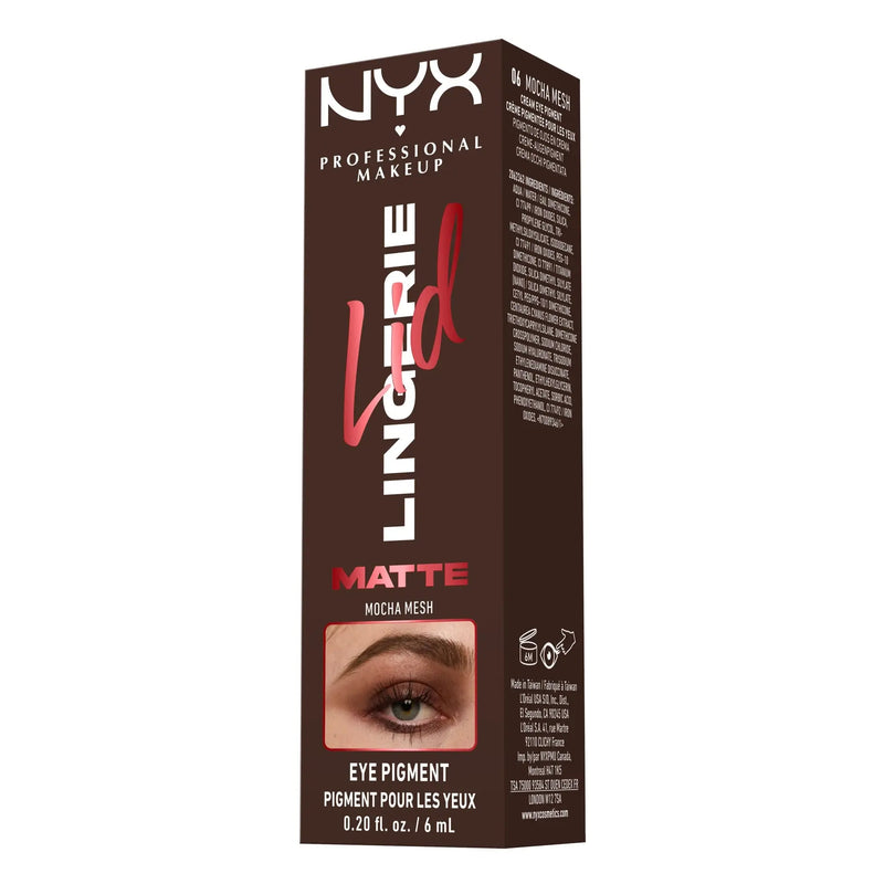 NYX Professional Makeup Lid Lingerie Cream Eye Pigment 06 Mocha Mesh