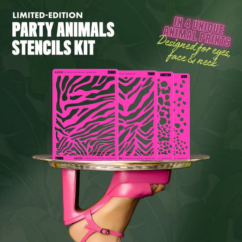 NYX Professional Makeup Party Animals Stencils Kit 3