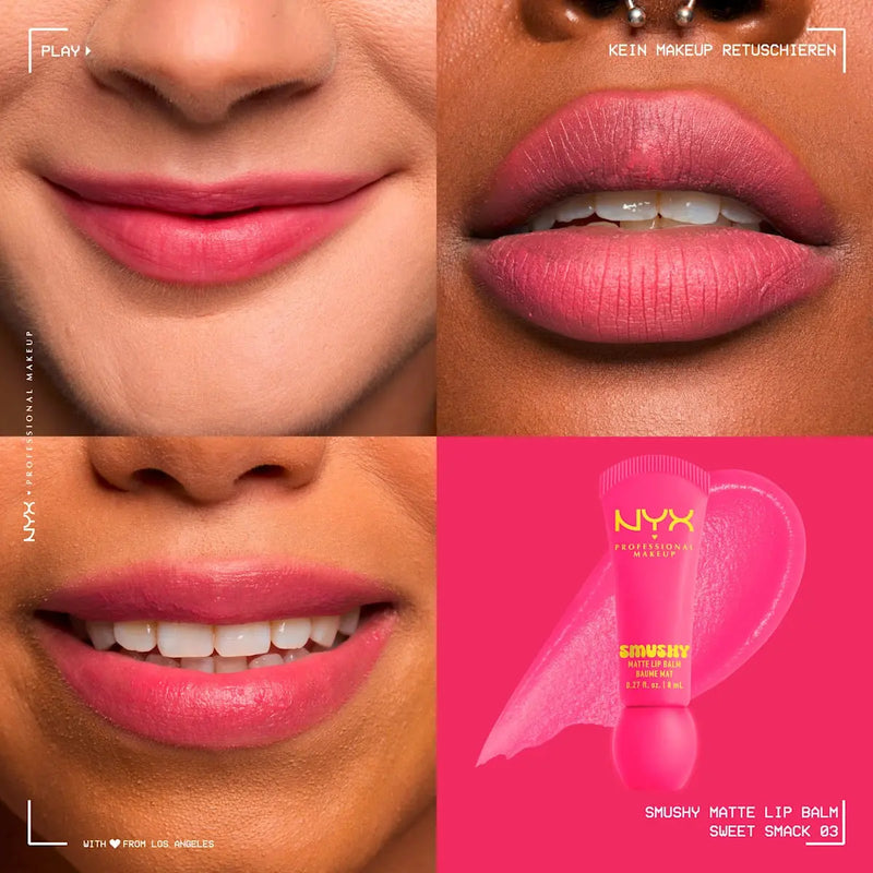 NYX Professional Makeup Smushy Matte Lip Balm Sweet Smack