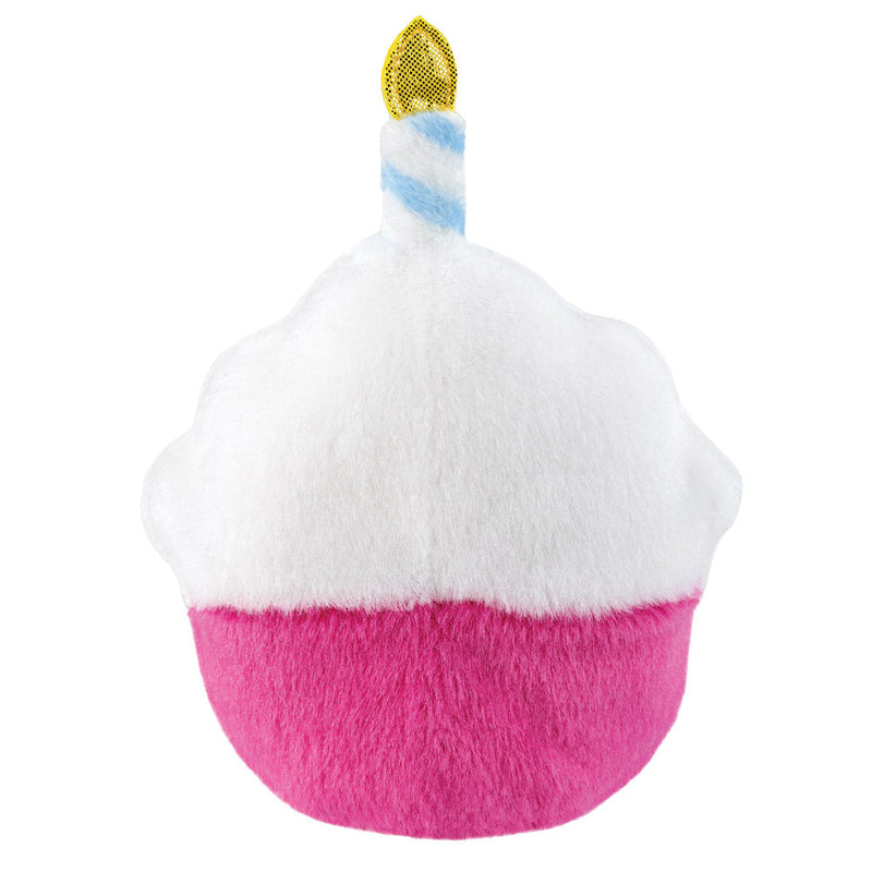 Aurora World Palm Pals Sparkle Birthday Cupcake, zacht knuffeltje in cupcakevorm, foto 4 van 4