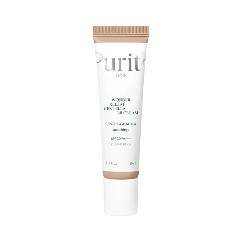 Purito Wonder Releaf Centella BB Cream #21 Light Beige, kalmerende BB cream