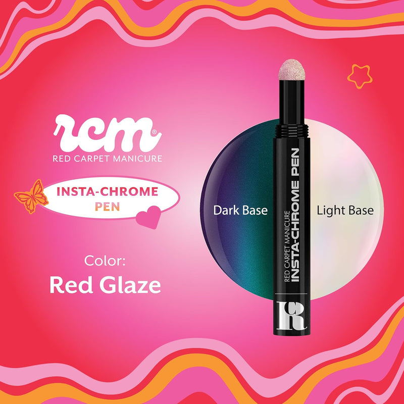 Red Carpet Manicure Insta-Chrome Pen Red Glaze