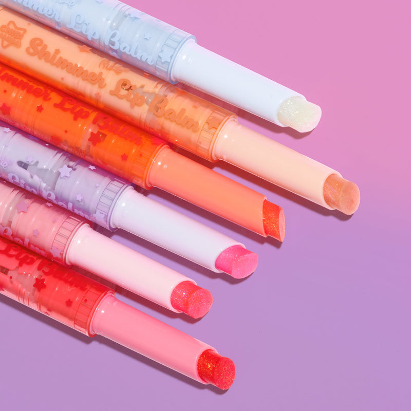 Rude Cosmetics Chibi Manga Collection Shimmer Lip Balm Cinnamon Butter, hydraterende lipbalm met subtiele kleur en glinsterin