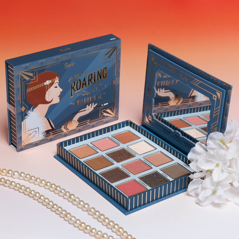Rude Cosmetics The Roaring 20's 12 Color Palette Chanteuse, oogschaduwpalette met 12 tinten, foto 3 van 8