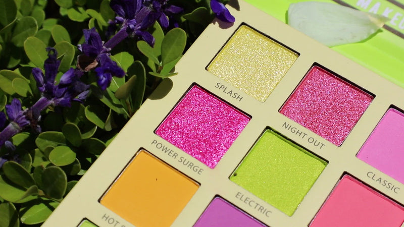 Rude Cosmetics The Roaring 20's Eyeshadow Palette Neon, oogschaduwpalette met levendige neon-tinten, foto 4 van 4