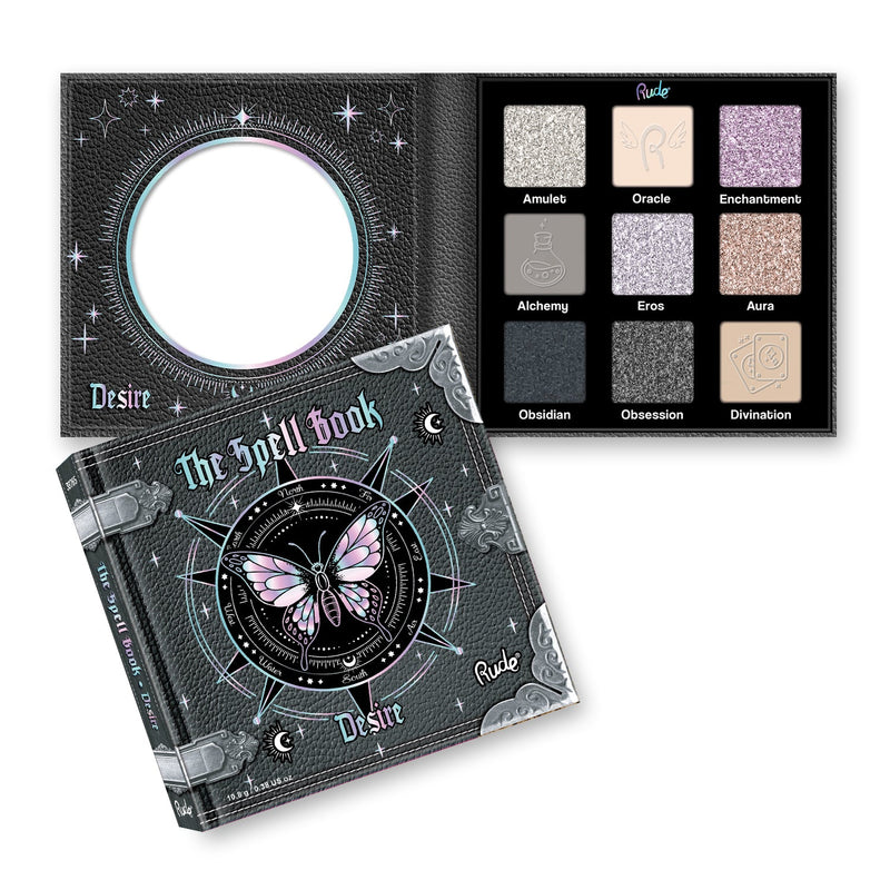 Rude Cosmetics The Spell Book Collection Palette Desire oogschaduwpalet