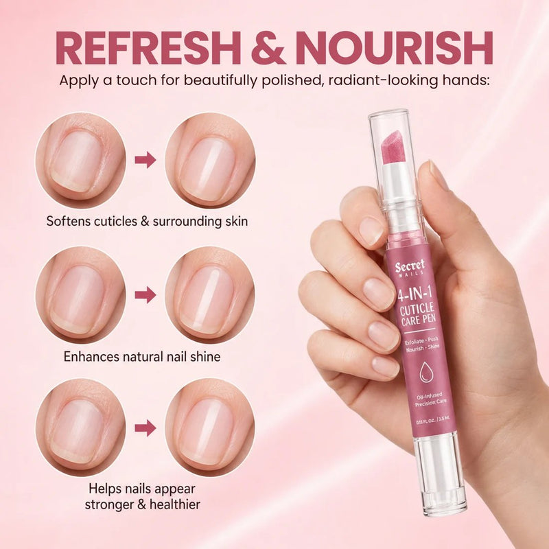 Secret Nails 4-in-1 Cuticle Care Pen voor verzorgde nagelriemen, foto 5 van 7