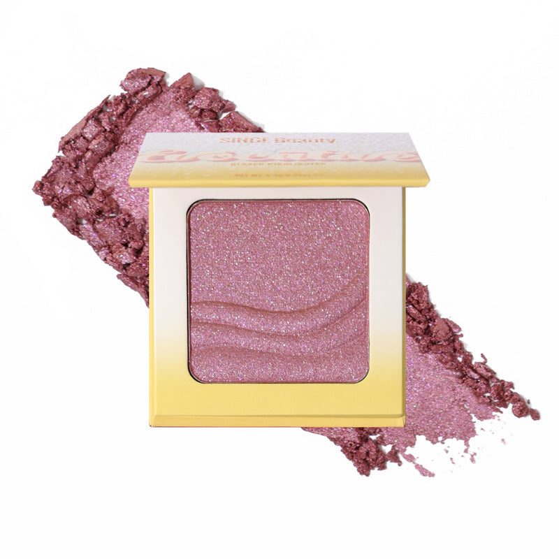 Singe Beauty Evocative Glazed Highlighter Flashy Fluorite, highlighter met glass-like finish