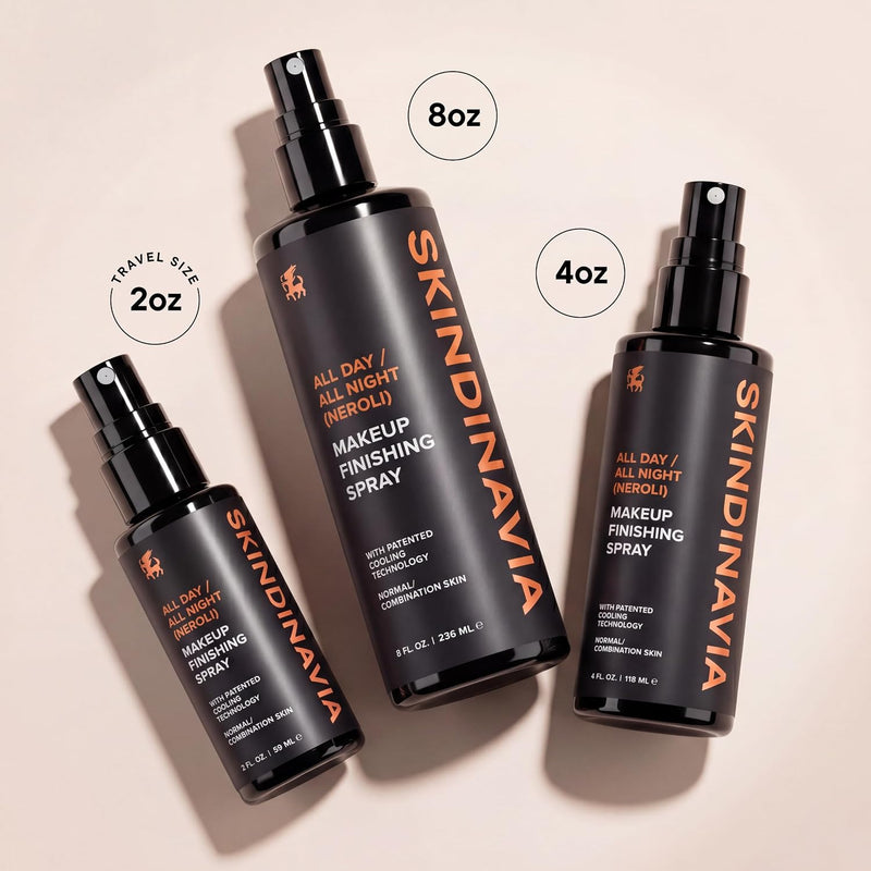 Skindinavia All Day/all Night Makeup Finishing Spray Neroli 236 ml.