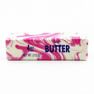 Butter Tie Dye White/Pink Squishy