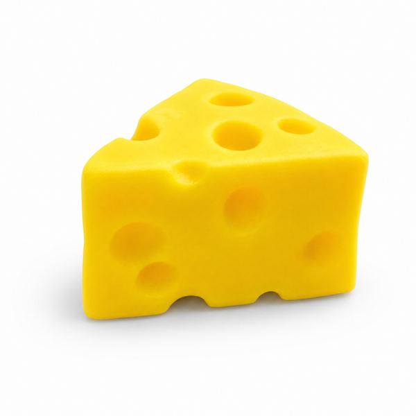 Cheese Wedge Squishy van Boozyshop, zacht kaasblokje om in te knijpen