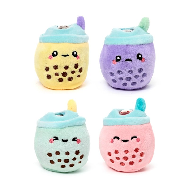 Squishy Mystery Foodiemals Bubble Tea Plush Squishy With Orbeez 1