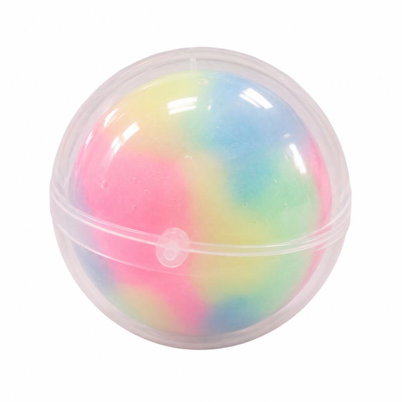 Squishy Mystery Rainbow Wax Cracking Ball Squishy 1
