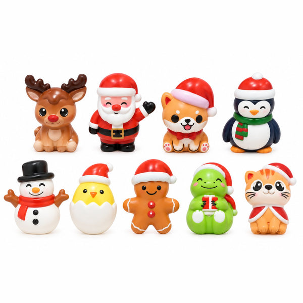 Mystery Slow Rising Christmas Squishy van Boozyshop, mystery squishy in kerstthema, uitvoering is een verrassing