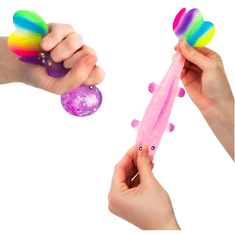 Squishy Mystery Sugar Glitter Fish Squishy, visvormige squishy met glitters, foto 2 van 2