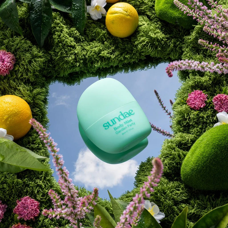 Sundae Body Mist Garden Party, verfrissende body mist met bloemige geur