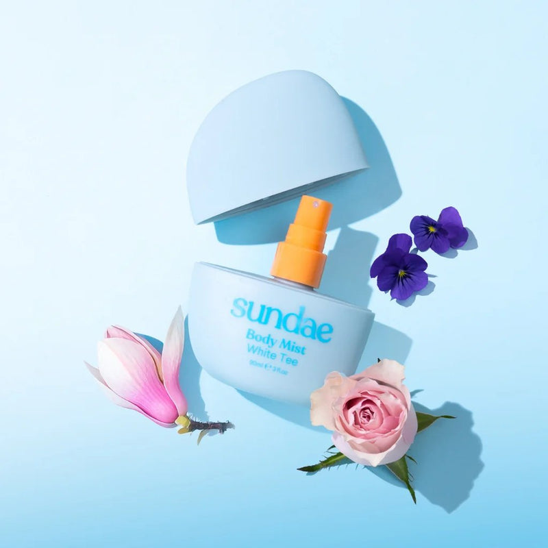 Sundae Body Mist White Tee, luxe body mist met frisse en klassieke geur