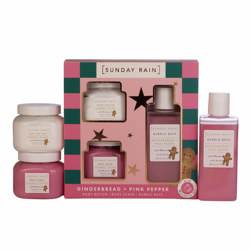 Sunday Rain Gingerbread + Pink Pepper Trio
