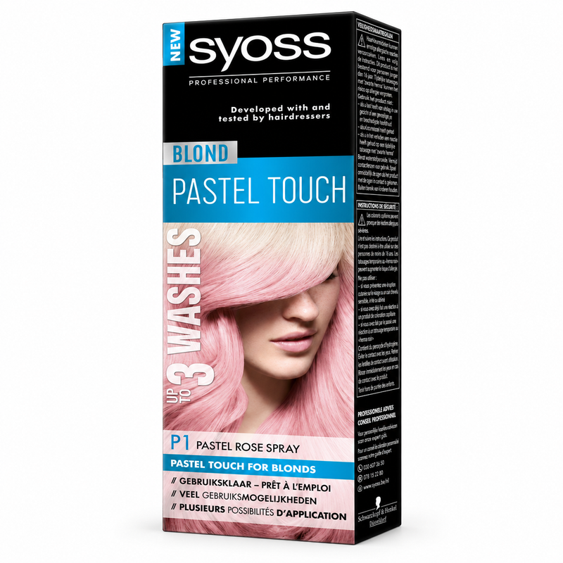 Syoss Lightener Spray P1 Pastel Rose