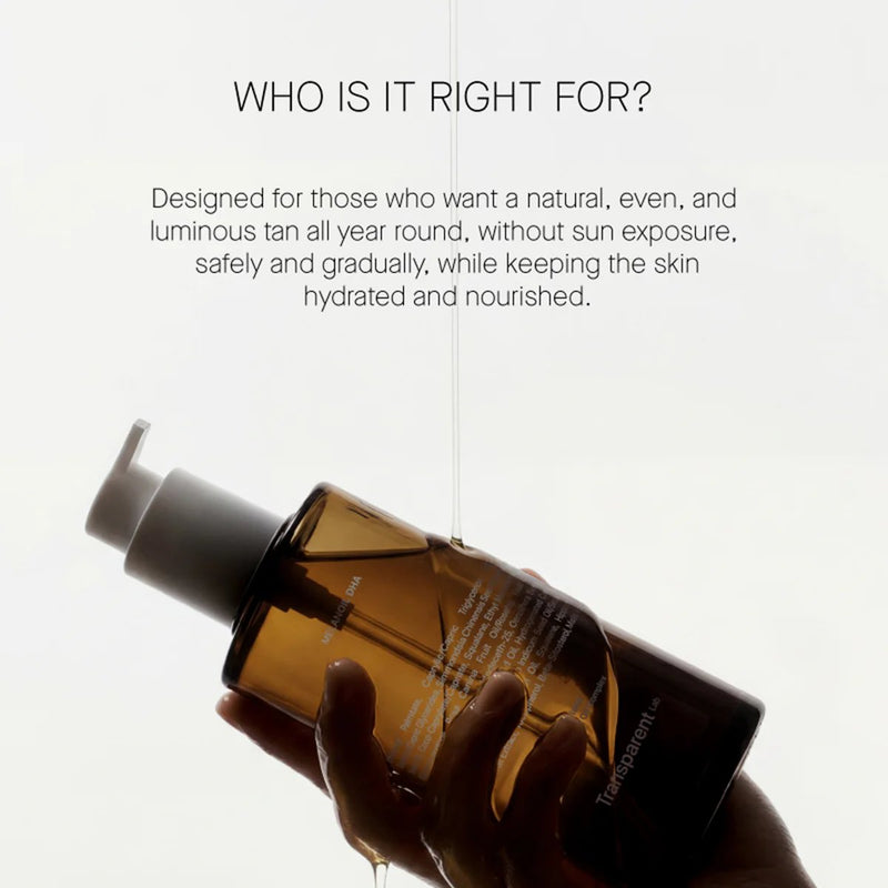 Transparent Lab Melanoil Dha Self Tanner Body Oil