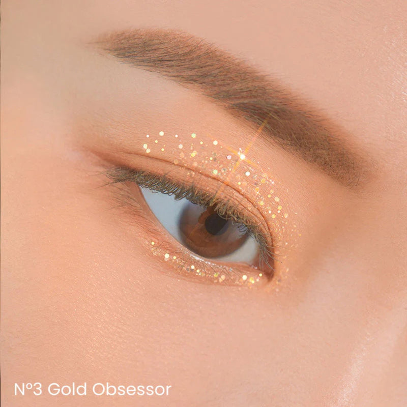 Unleashia Get Loose Glitter Gel Mini No.3 Gold Obsessor