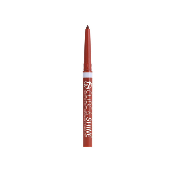 W7 Cosmetics Glide & Shine Glossy Lip Liner Burnt Love 1