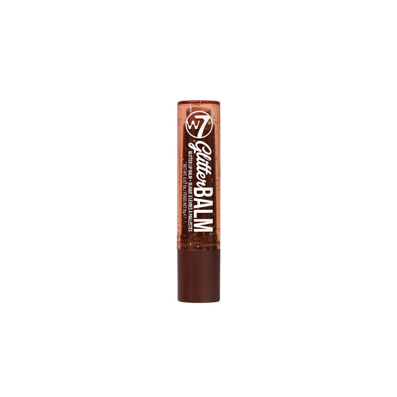 W7 Cosmetics Glitter Lip Balm Mocha Rosé 2
