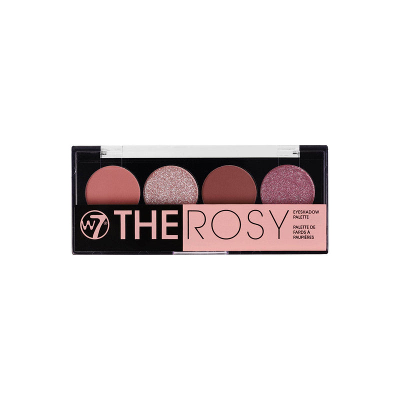 W7 Cosmetics The Rosy Eyeshadow Palette 3