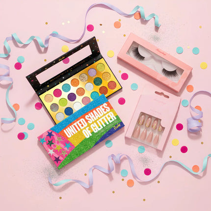 Carnavalcollectie van Boozyshop met schmink, glitters en nagels