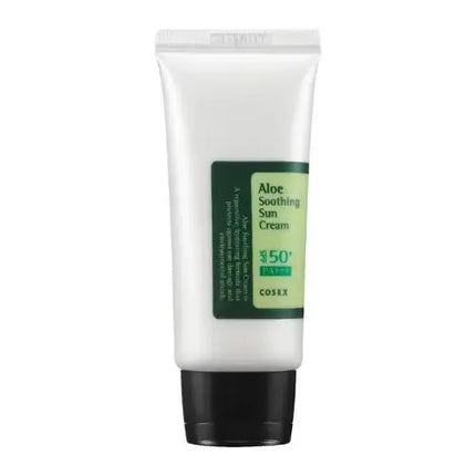 COSRX Aloe Soothing Sun Cream SPF50, bestverkochte Koreaanse zonnebrandcrème