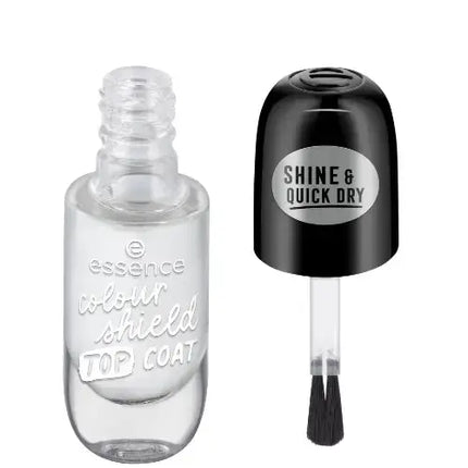 Essence Colour Shield Top Coat nagellak, uit de Essence nagels collectie