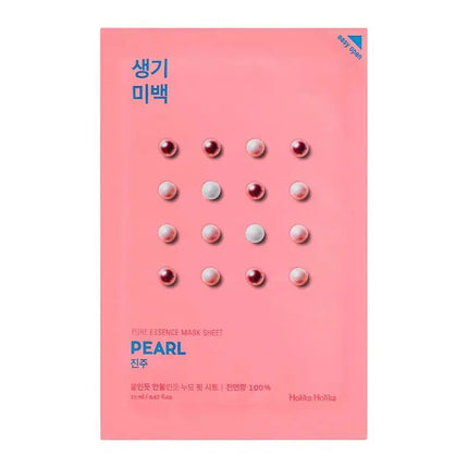 Holika Holika Pure Essence Mask Sheet Pearl, bestverkocht Koreaans sheet masker