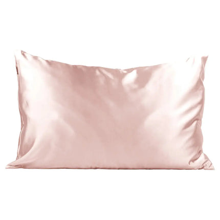 Kitsch satijnen kussensloop blush - Healthy Hair Kussenslopen bij Boozyshop