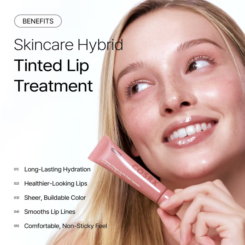 5 Peptide Collagen Lip Fill Tinted Treatment 05 Cinnamon