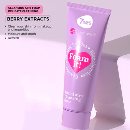 7days Beauty Facial Airy Cleansing Foam Foam It
