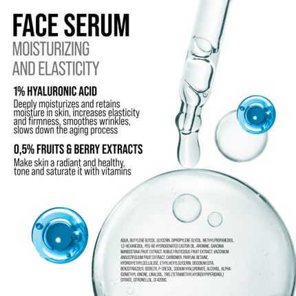 7days Beauty Hyaluronic Face Serum HA+H2O