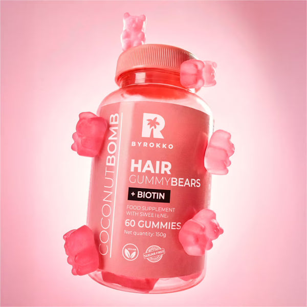 Byrokko bonbons gélifiés pour les cheveux